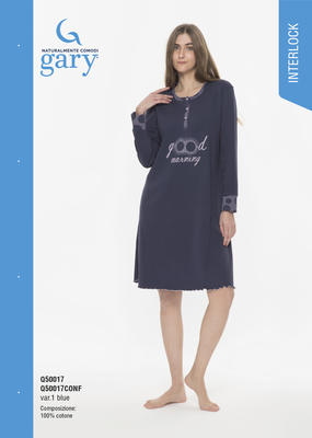 DAMEN-NACHTHEMD Q50017 Tellini S.R.L. Großhandelskleidung